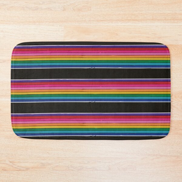 Item preview, Rebozo fabric mexican pride colorful rainbow serape gay pride designed and sold by T-Mex.