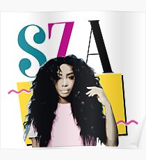 SZA - 90's Inspired Poster