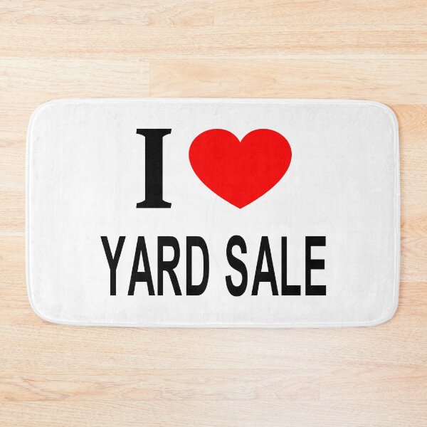 Item preview, I ❤️ YARD SALE I LOVE YARD SALE I HEART YARD SALE designed and sold by usernamenaijan.