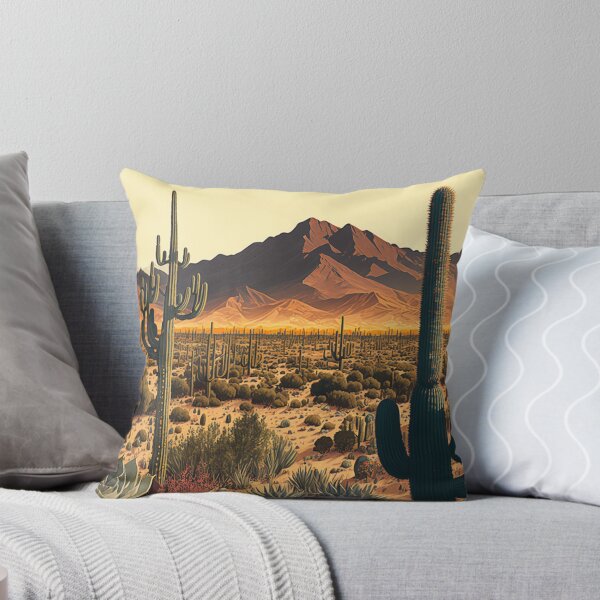 Item preview, Southwest Arizona Sonoran Cactus Scenes designed and sold by UncannyCanvas.
