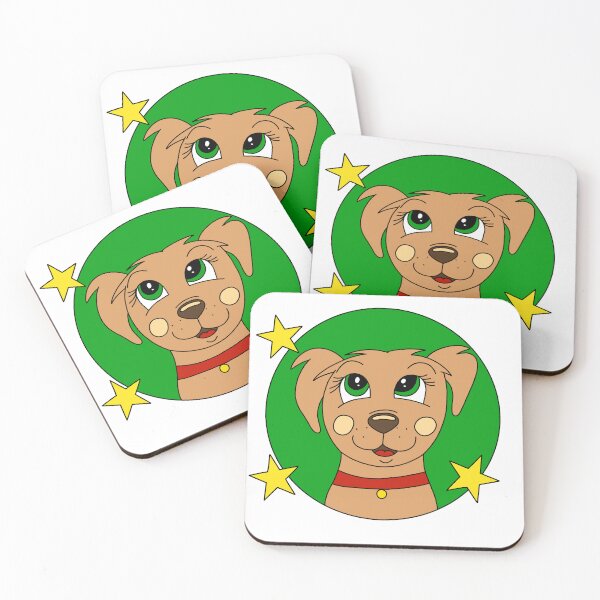 Item preview, Cute Happy Puppy - Adorable and Playful Design for Dog Lovers #4 designed and sold by Desings-by-Tina.