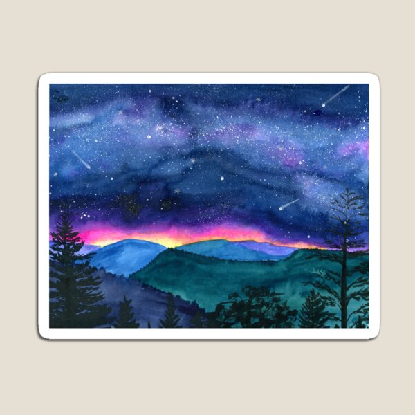 Good Night Smoky Moutians Magnet