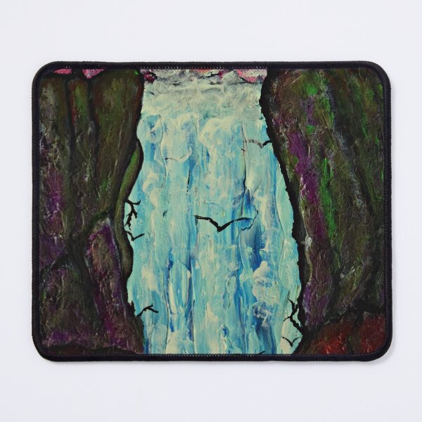 Item preview, Ravens at waterfall designed and sold by George Hutton Hunter.