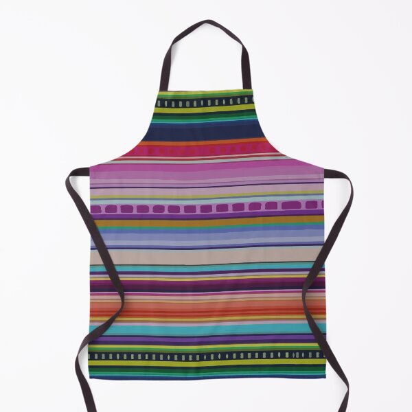 Item preview, Mexican rebozo colorful bold stripes designed and sold by T-Mex.