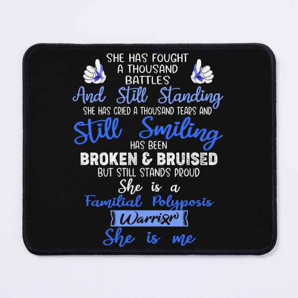 Item preview, Familial Polyposis Warrior SHE IS ME - Support Familial Polyposis Fighter Gifts designed and sold by Berriosly.