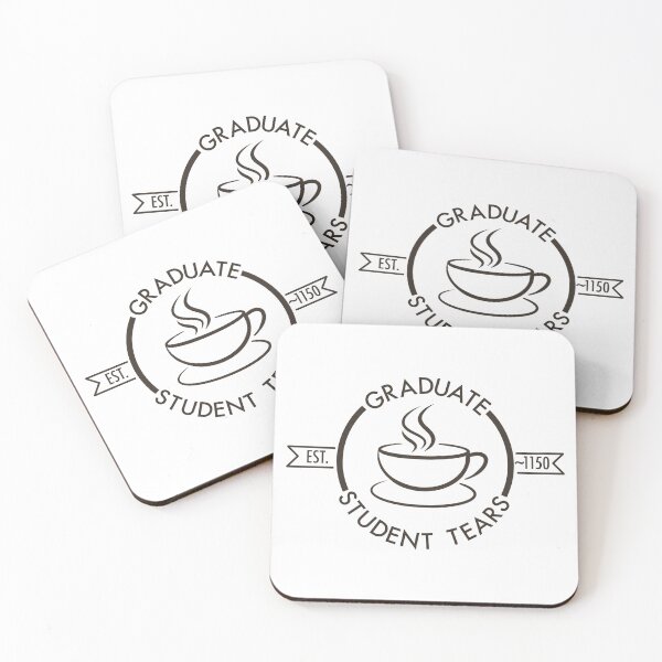 Item preview, Graduate Student Tears Funny Coffee Logo designed and sold by Science Lab Designs.