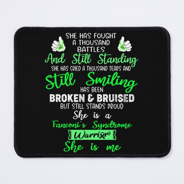 Item preview, Fanconi's Syndrome Warrior SHE IS ME - Support Fanconi's Syndrome Fighter Gifts designed and sold by Berriosly.