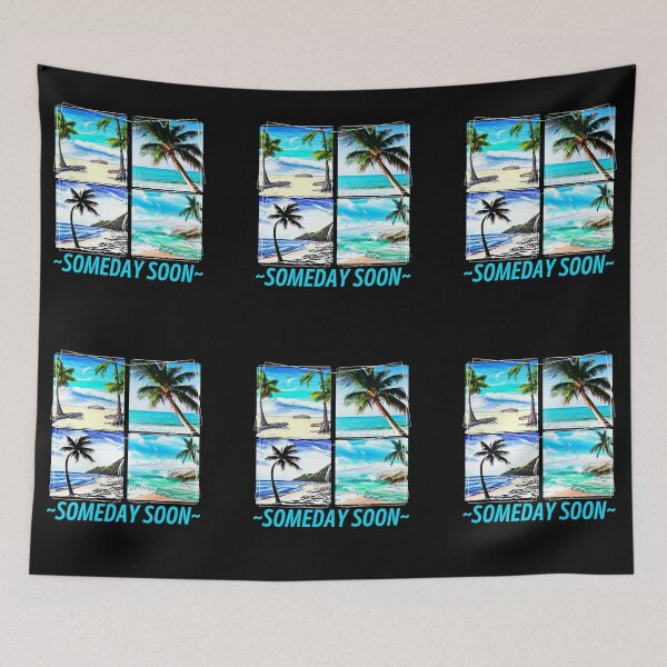 Item preview, Someday Soon - On The Beach, Rodeo, Dreaming, Take Me To The Beach designed and sold by Sun Sand & Sea Art.