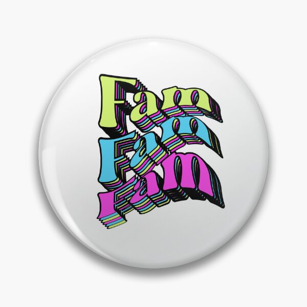 Item preview, Fam sticker designed and sold by TipTopTapo.