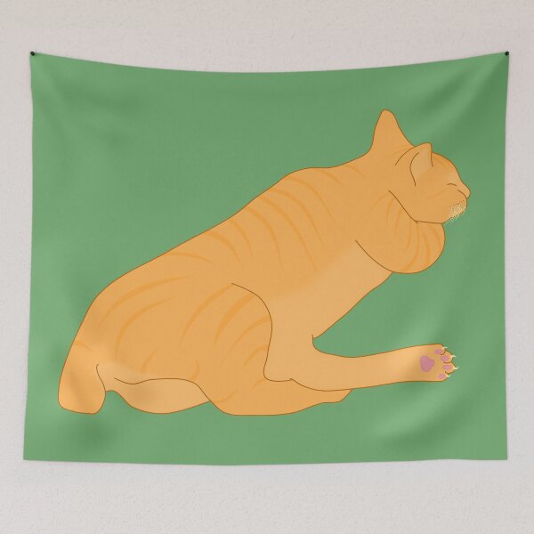 Item preview, Sleepy Kitty designed and sold by HopelessHazard.