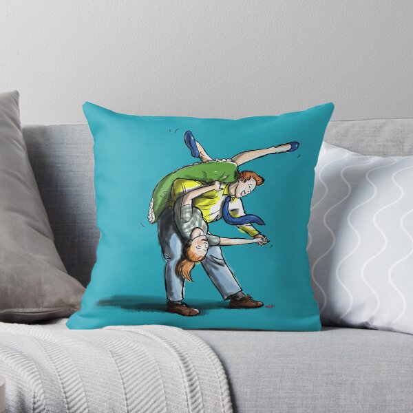 Woo-hoo - aerials! Throw Pillow
