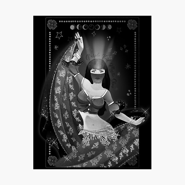 Item preview, Gypsy Greyscale designed and sold by PurpleveilEshop.