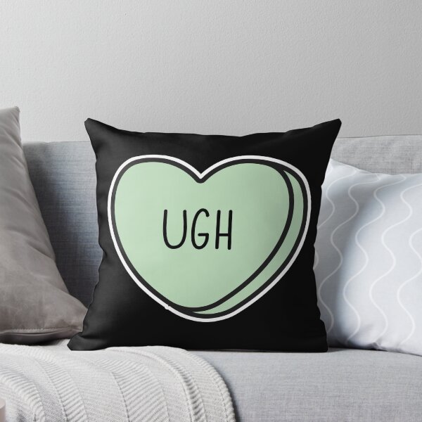 Item preview, UGH, Anti-Valentine, ew valentines conversation heart, rude valentines, anti valentine, eww valentines, ew valentines designed and sold by hitechmom.