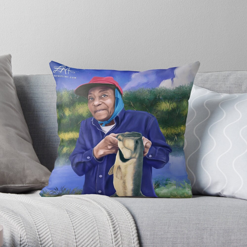 Item preview, Throw Pillow designed and sold by wayneflint.