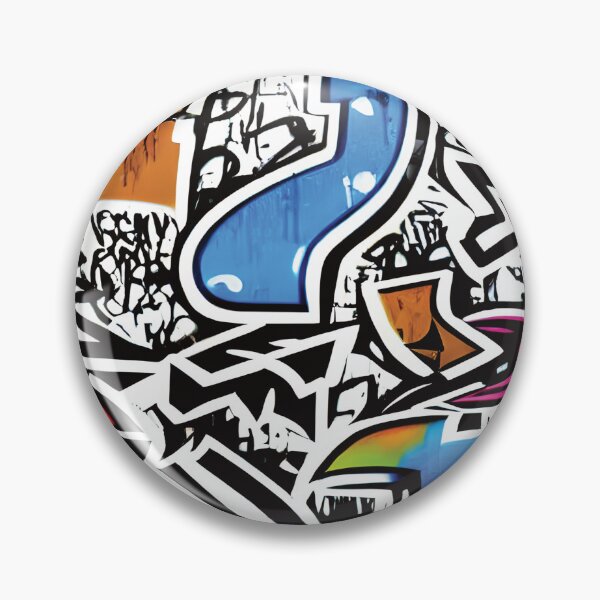 Item preview, colorful graffiti art designed and sold by GabyTrillions.
