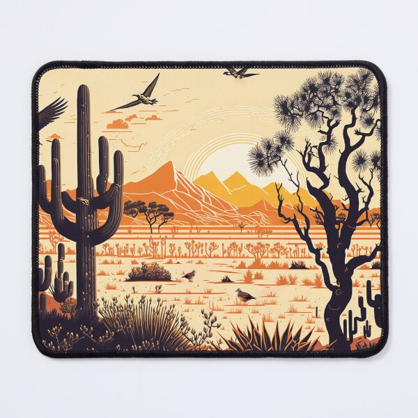 Item preview, Arizona Sonoran Desert Nature Art designed and sold by UncannyCanvas.