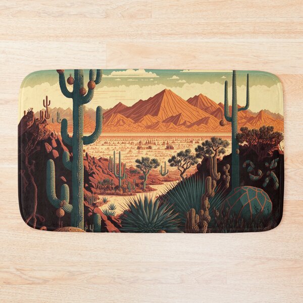 Item preview, Arizona Desert Phoenix Nature Art designed and sold by UncannyCanvas.
