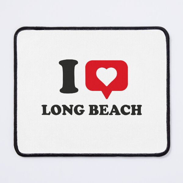 Item preview, I Love Long Beach, I Heart Long Beach, Hometown Long Beach, California designed and sold by Danylo Mikhnievych.