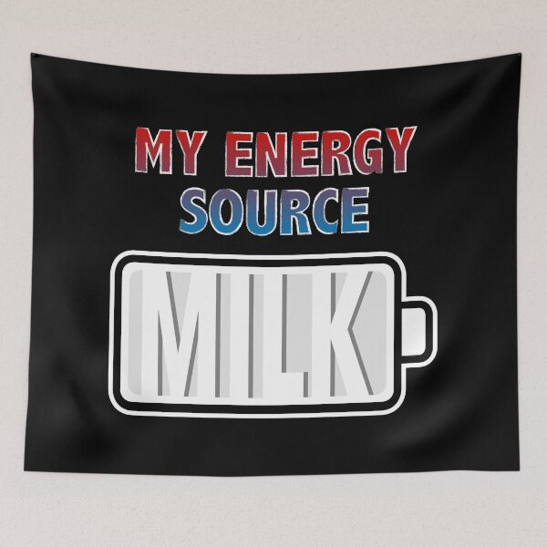 Item preview, Milk is My Energy Source designed and sold by Moodific.