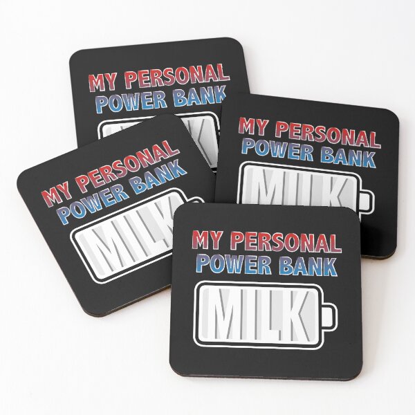 Item preview, My Personal Power Bank - Milk designed and sold by Moodific.