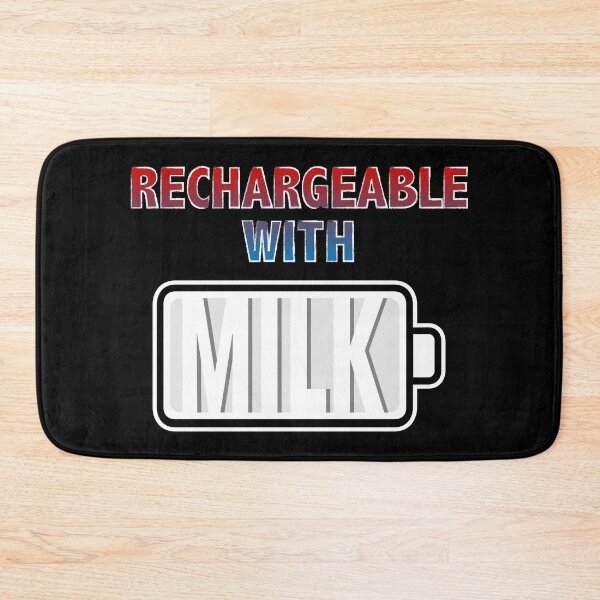 Item preview, Rechargeable with Milk designed and sold by Moodific.