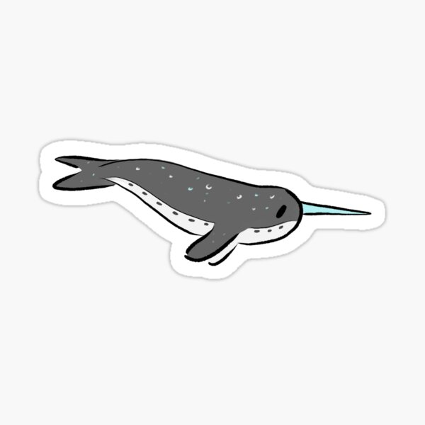  Narwhal Sticker Kawaii Stickers Waterbottle Sticker Tumblr  Stickers Laptop Stickers Vinyl Stickers : Electronics