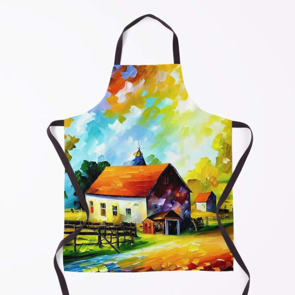 Item preview, Old Antique Farm Digital Art designed and sold by ArtsyWishesShop.