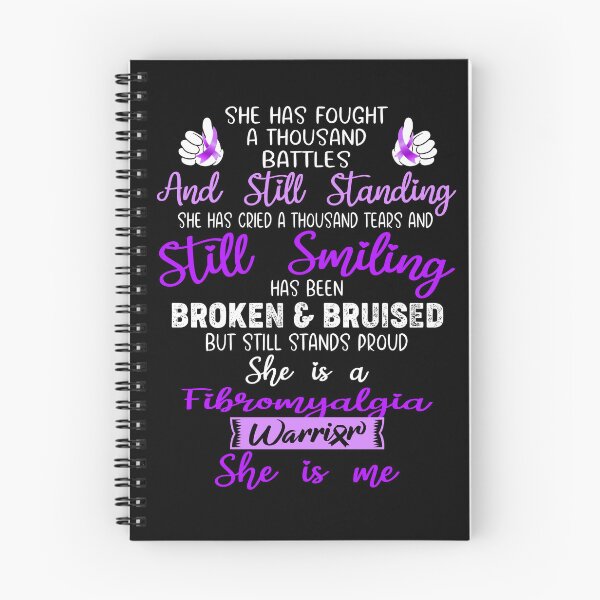Item preview, Fibromyalgia Warrior SHE IS ME - Support Fibromyalgia Fighter Gifts designed and sold by Berriosly.