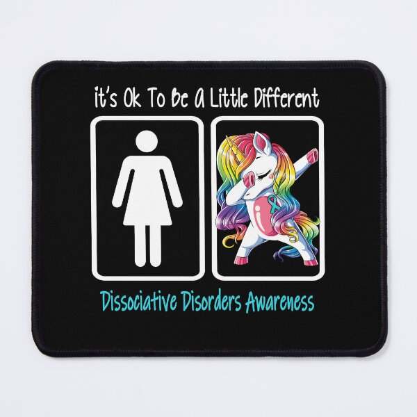 Item preview, Dissociative Disorders Awareness - It is Ok To Be A Little Different designed and sold by RekaJoJo.