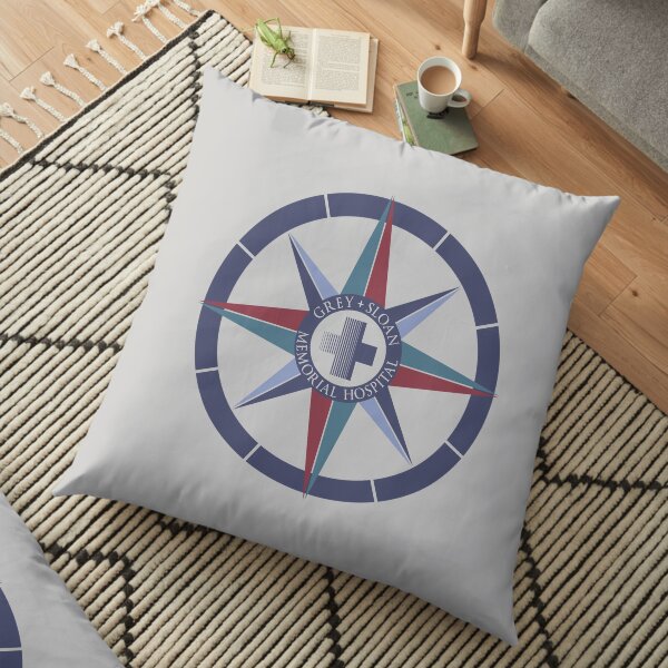 Grey Sloan Memorial Hospital Floor Pillow