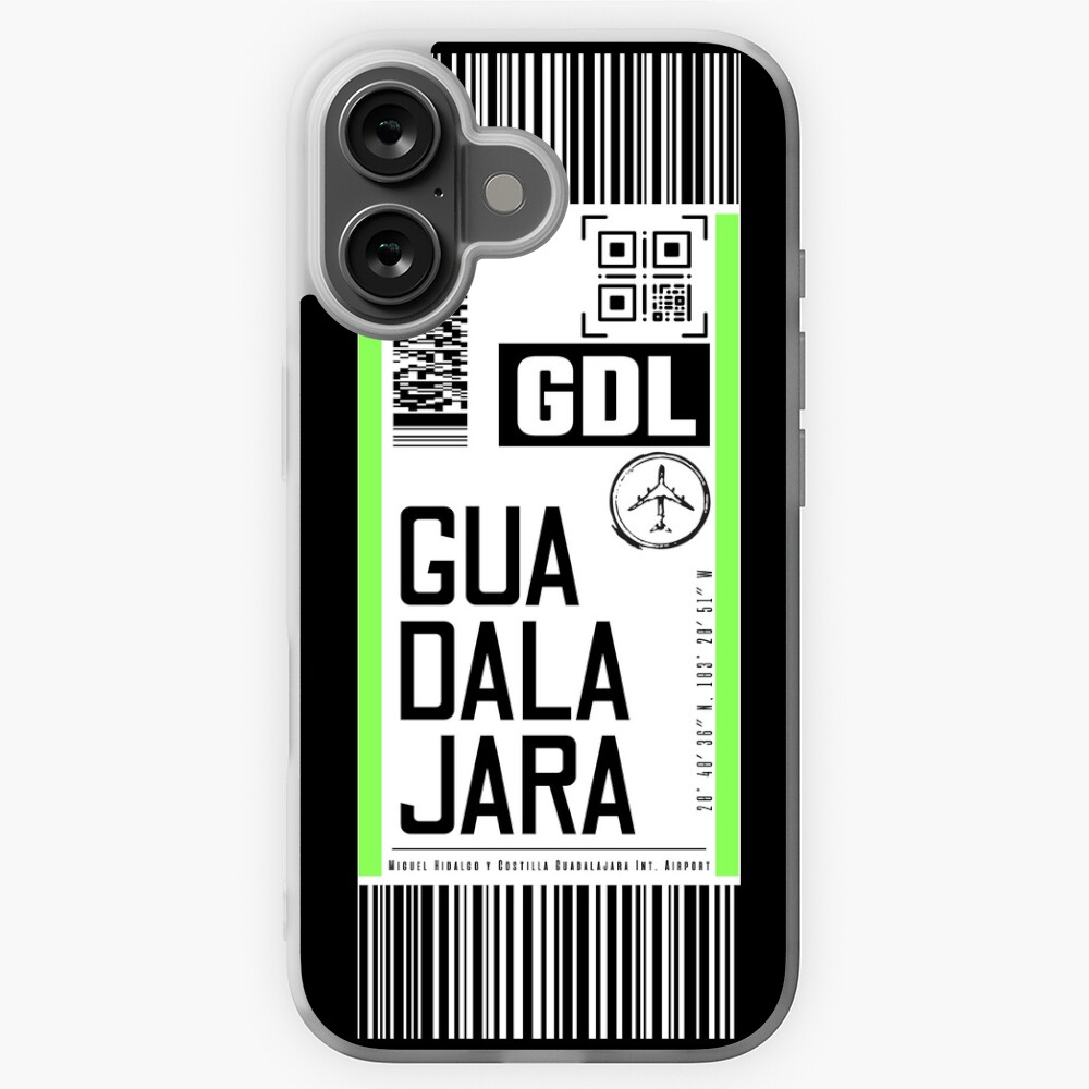 GUADALAJARA GDL Classic luggage tag airport sticker iPhone Case
