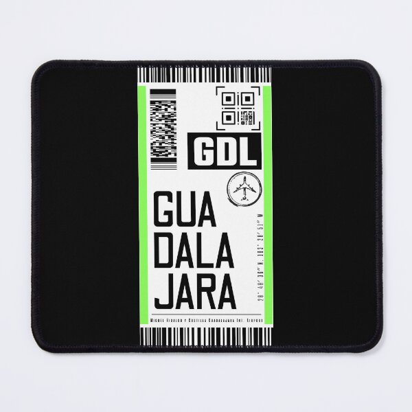 Item preview, GUADALAJARA GDL Classic luggage tag airport sticker designed and sold by LeddsoDello.