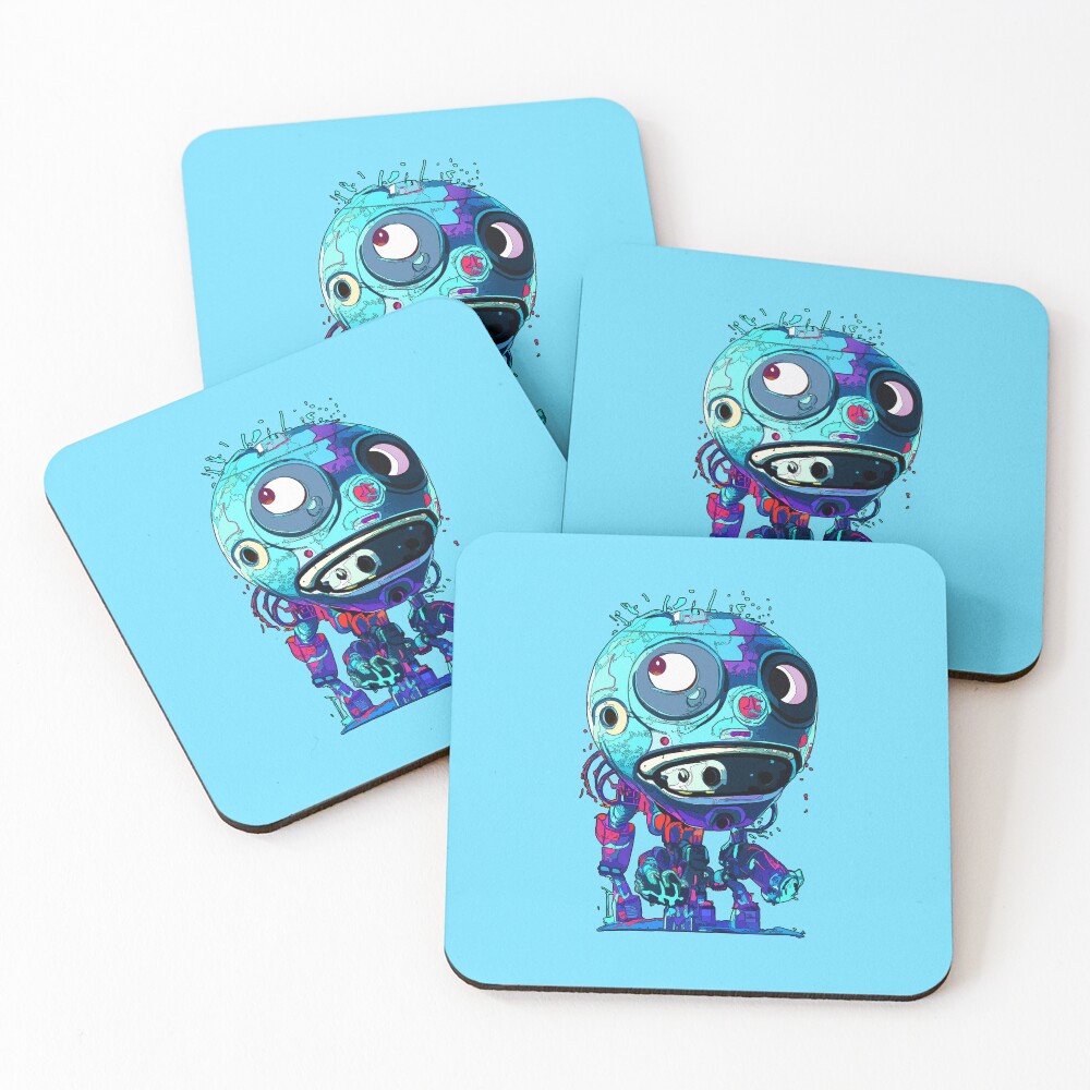 Item preview, Coasters (Set of 4) designed and sold by DistortedBrain.