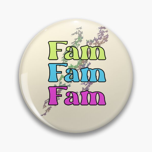 Item preview, Fam sticker designed and sold by TipTopTapo.