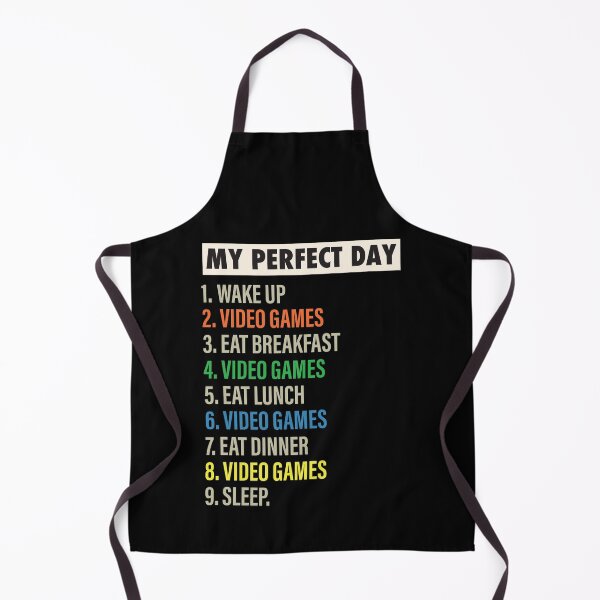 Item preview, Perfect Day is when I Play Video Games Funny Cool Gamer & video games Gift designed and sold by Mannoucha ⭐⭐⭐⭐⭐ ( 1,978 reviews ).