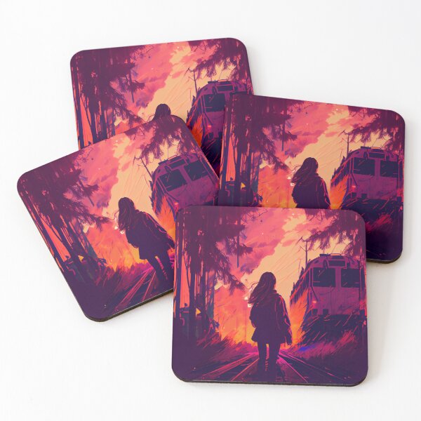 Item preview, Walking towards the Train designed and sold by LukeAiWalker.