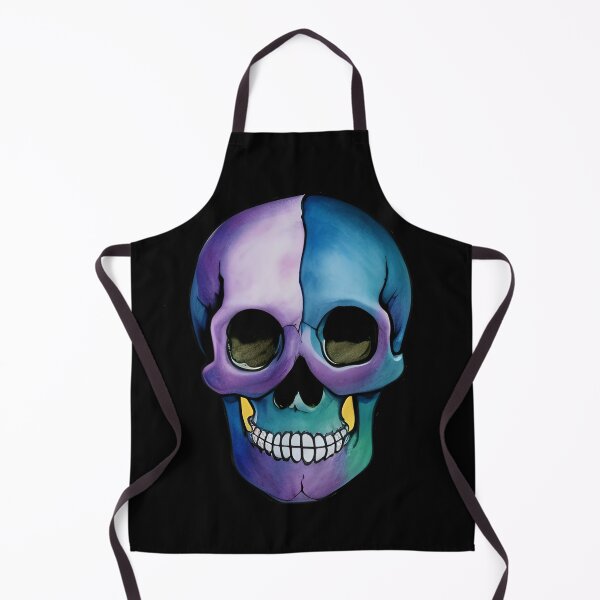Item preview, COLORFUL SKULL - WATERCOLOR PAINT designed and sold by DanaMire.
