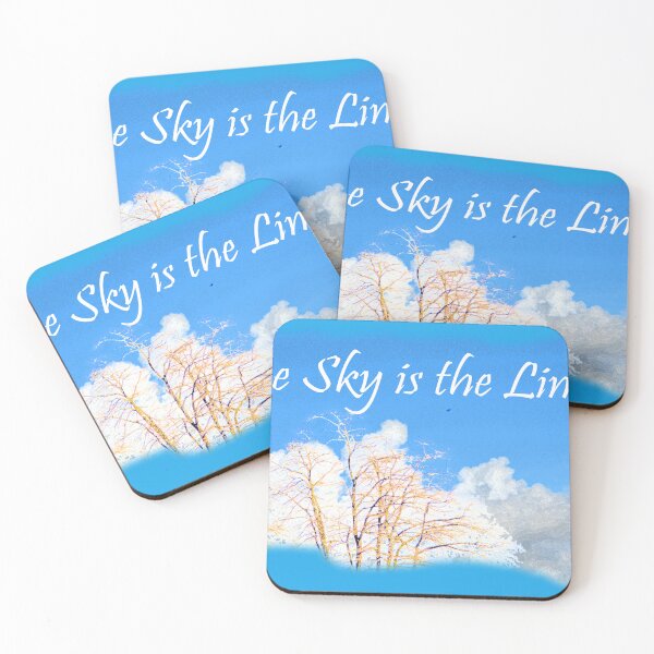 Item preview, The Sky is the Limit, Trees and Blue Sky designed and sold by naturematters.