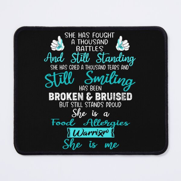Item preview, Food Allergies Warrior SHE IS ME - Support Food Allergies Fighter Gifts designed and sold by Berriosly.