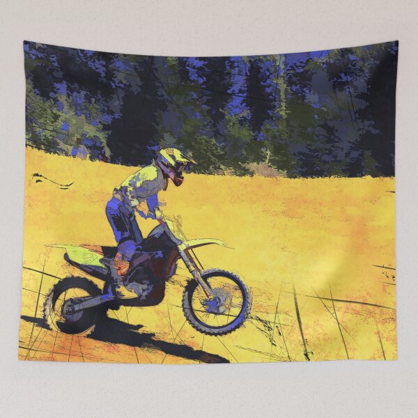 Item preview, Riding Hard - Moto-x Champion designed and sold by NaturePrints.