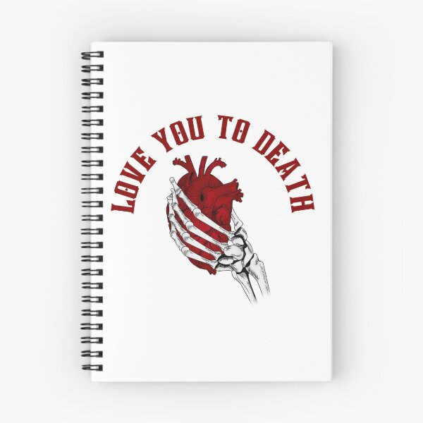 Item preview, Love you to death designed and sold by BlackCatArtBB.