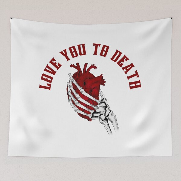 Item preview, Love you to death designed and sold by BlackCatArtBB.