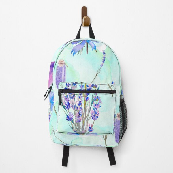 Item preview, Watercolor Lavender Flowers & Lavender Oil Pattern designed and sold by silviaol.