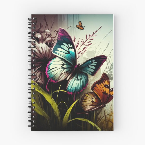Aperçu de l'œuvre Graffitis de jardin de papillons créée et vendue par Leedo-Store.