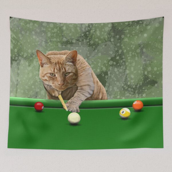 Item preview, 9 BALL POOL CAT designed and sold by Danicus666.