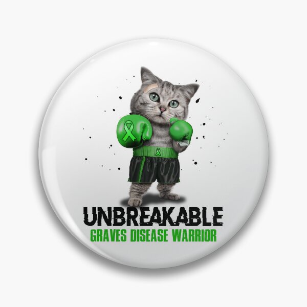 Artikelvorschau, Graves Disease Warrior - UNBREAKABLE - Graves Disease Band entworfen und verkauft von EdithShop59.