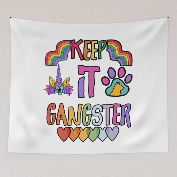 Item preview, Funny Keep It Gangster  designed and sold by GarnersDesigns.
