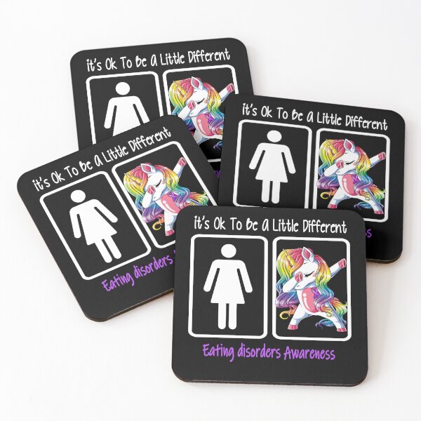Item preview, Eating disorders Awareness - It is Ok To Be A Little Different designed and sold by RekaJoJo.