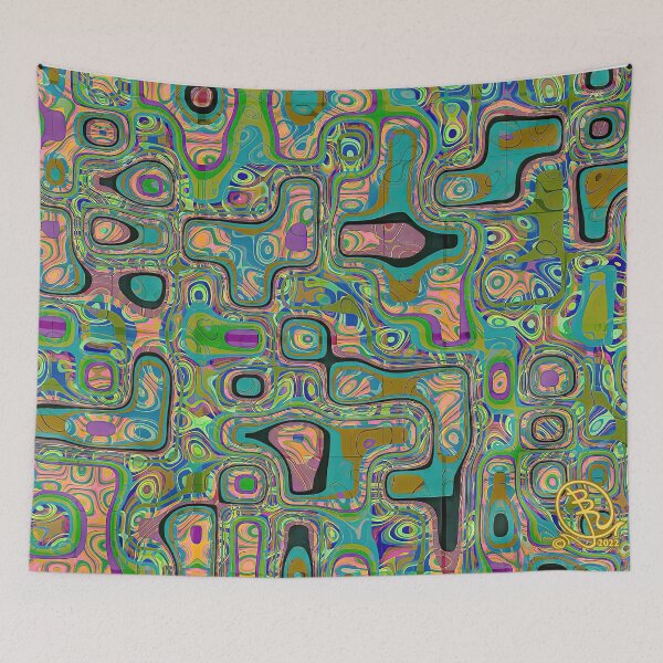 Item preview, Super Mod Retro Perlin Jungle Boogie designed and sold by Bradley Rinke.