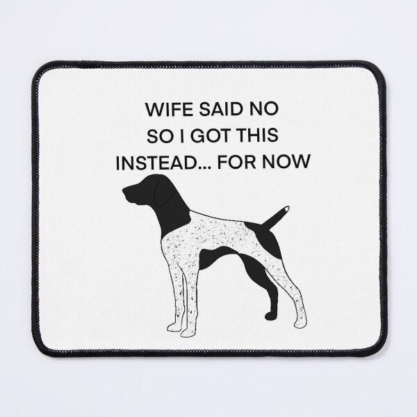 Item preview, WIFE SAID NO Black Roan GSP designed and sold by Horsequeenozie.